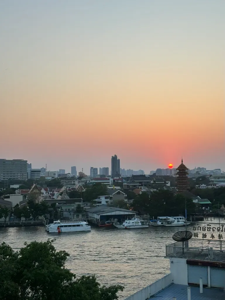 A couple, family of four, and boat celebration across Thailand scenes.